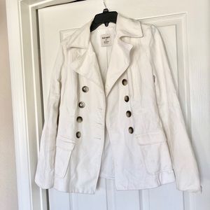 Old Navy White Coat